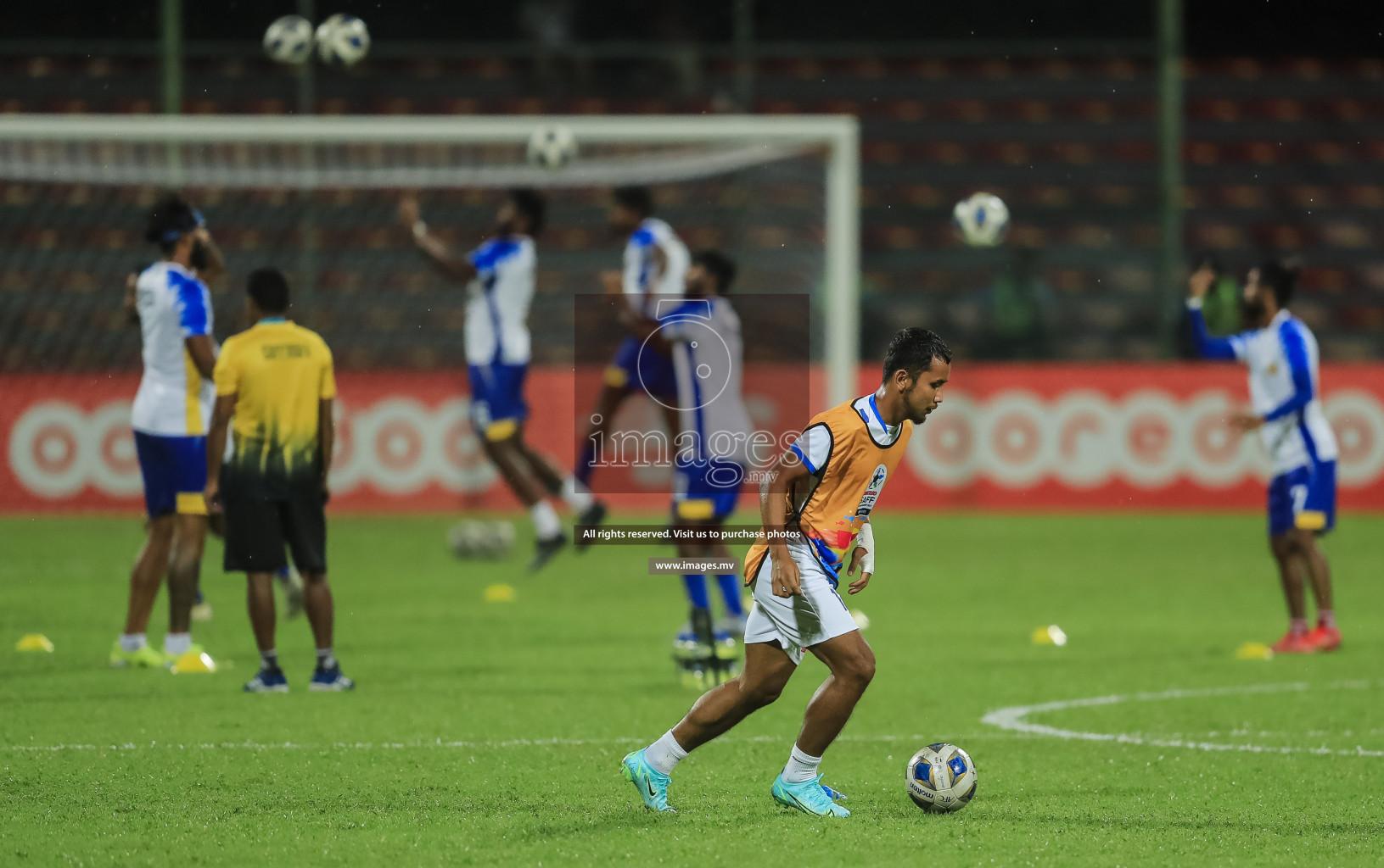 Nepal vs Sri Lanka in SAFF Championship 2021 held on 4th October 2021 in Galolhu National Stadium, Male', Maldives