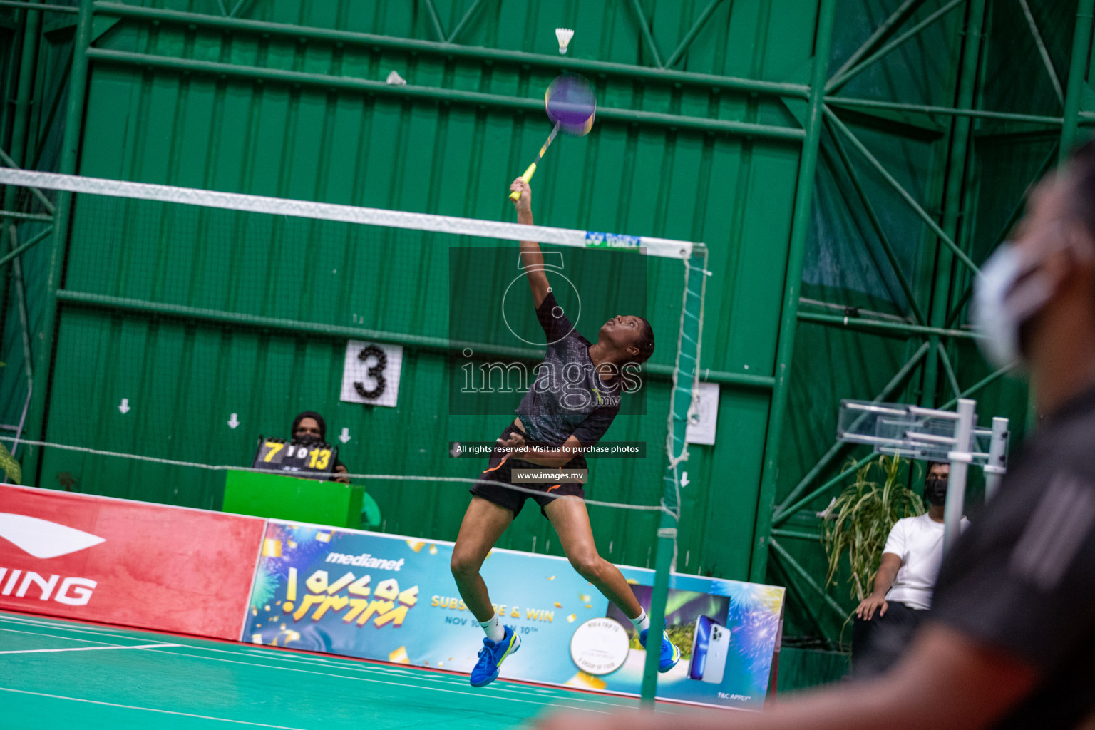 47th National Badminton Tournament 2021 held from 10 to 14 November 2021 in Male' Sports Complex, Maldives