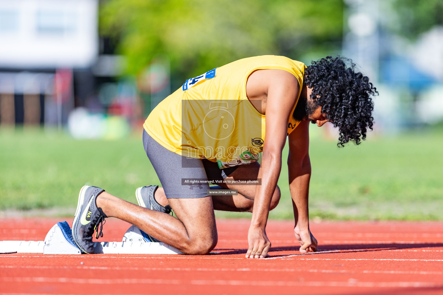 Day 3 of National Athletics Championship 2023 was held in Ekuveni Track at Male', Maldives on Saturday, 25th November 2023. Photos: Nausham Waheed / images.mv