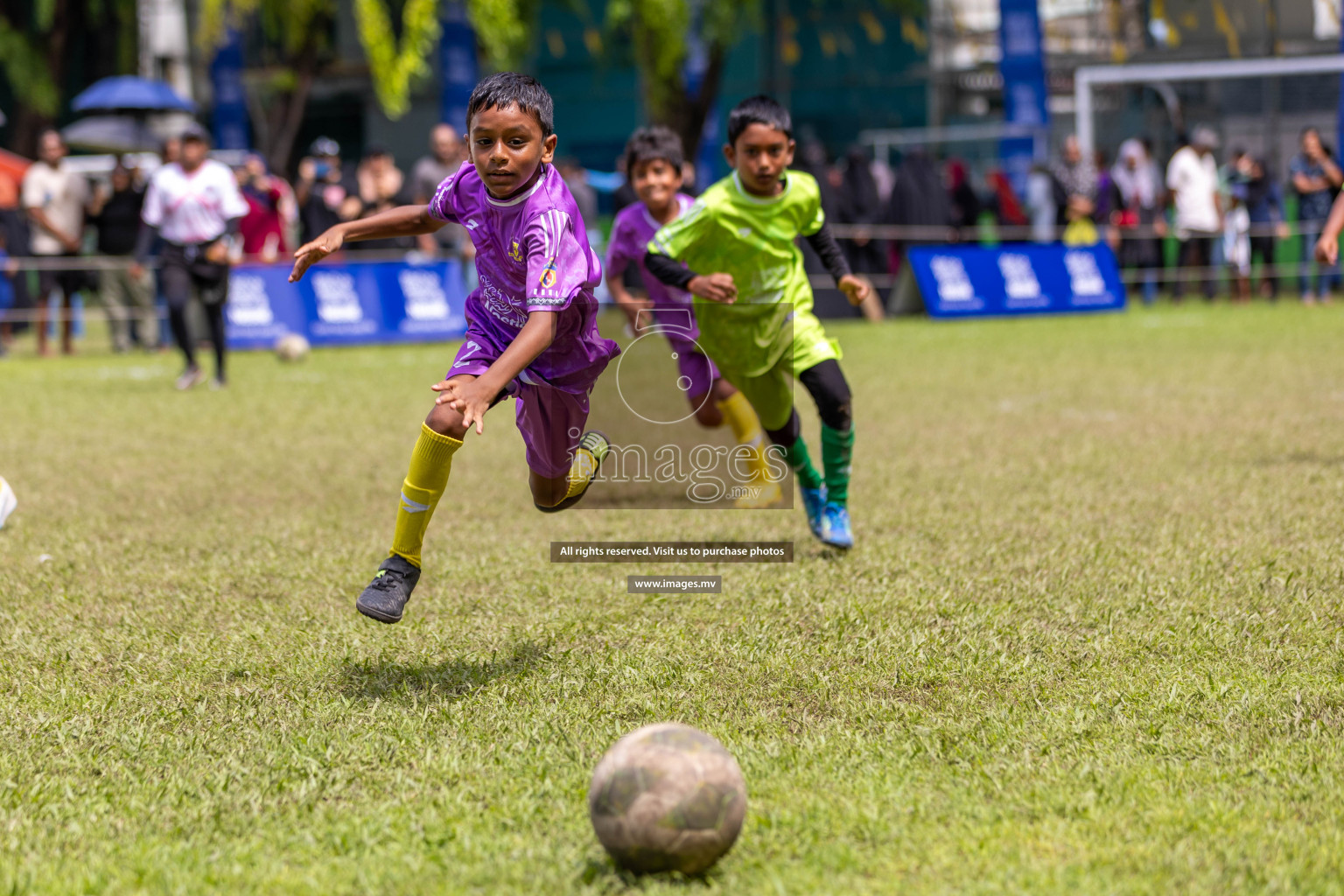 Day 3 of Nestle Kids Football Fiesta, held in Henveyru Football Stadium, Male', Maldives on Friday, 13th October 2023
Photos: Hassan Simah, Ismail Thoriq / images.mv