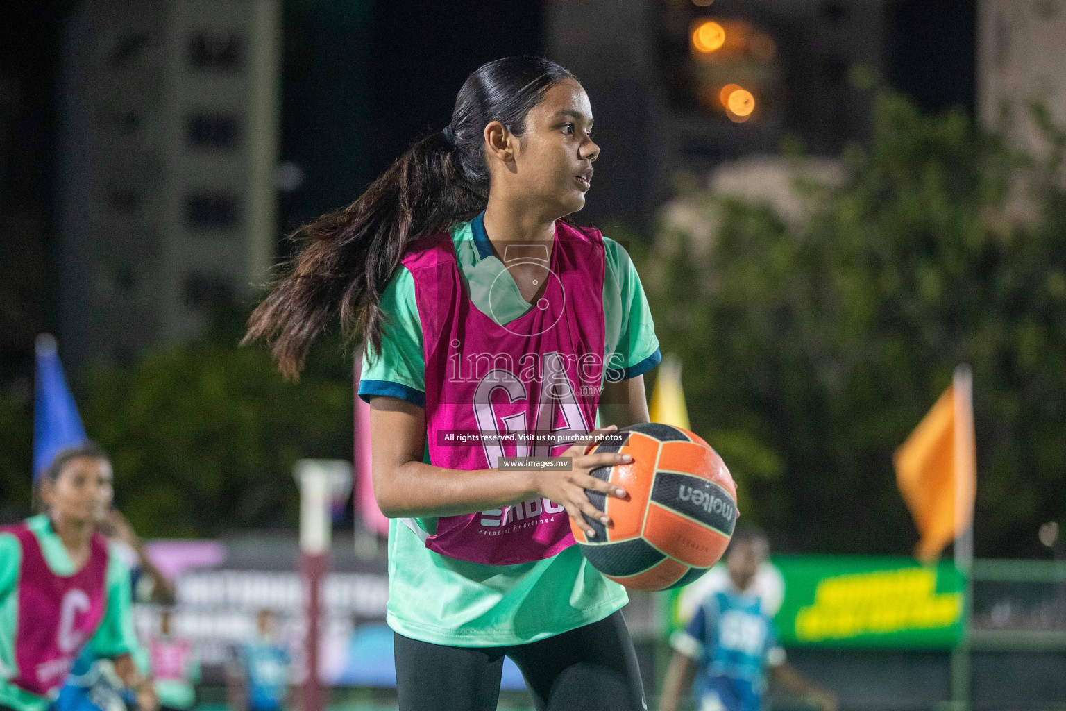 Day 5 of 20th Milo National Netball Tournament 2023, held in Synthetic Netball Court, Male', Maldives on 3rd  June 2023 Photos: Nausham Waheed/ Images.mv