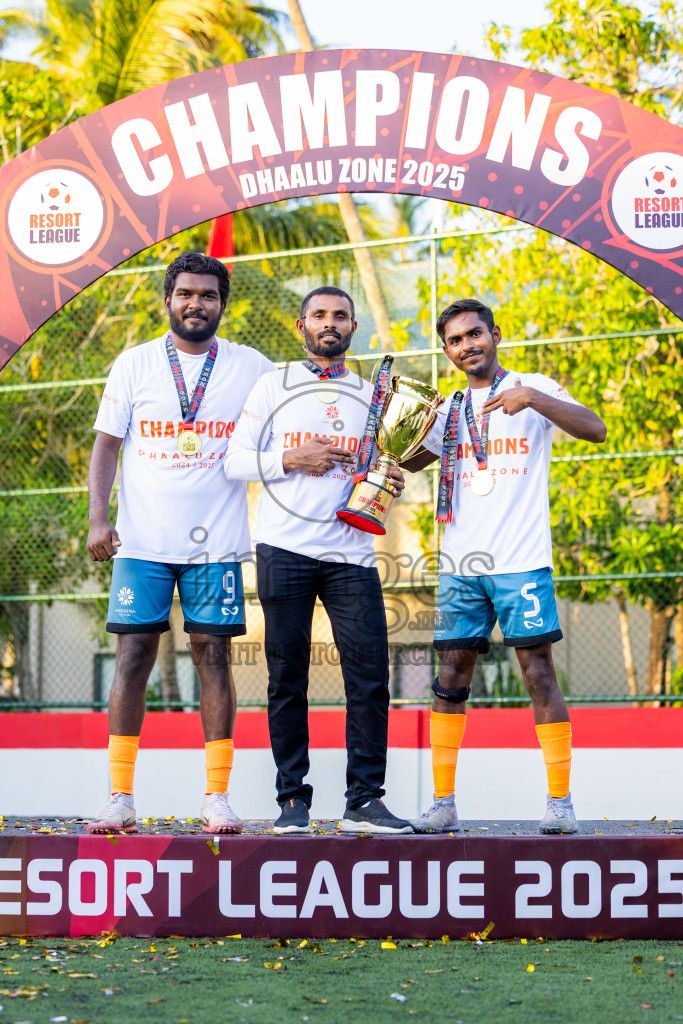 Final of Resort League 2025 (Dhaalu Zone) was held on Saturday, 24th May 2025 in Niyama Private island, Dhaalu Atoll, Maldives. Photos: Nausham Waheed / images.mv