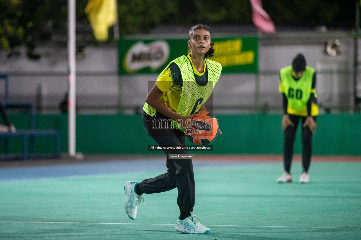 Day 7 of 20th Milo National Netball Tournament 2023, held in Synthetic Netball Court, Male', Maldives on 5th June 2023 Photos: Nausham Waheed/ Images.mv