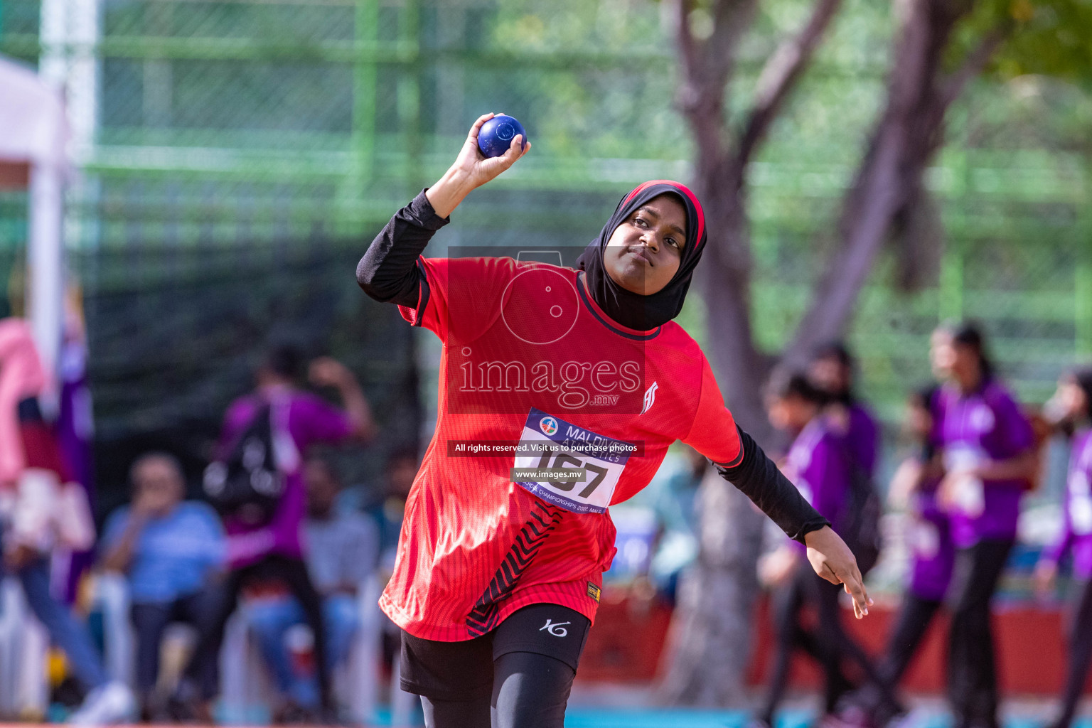 Day 3 of Inter-School Athletics Championship held in Male', Maldives on 25th May 2022. Photos by: Nausham Waheed / images.mv