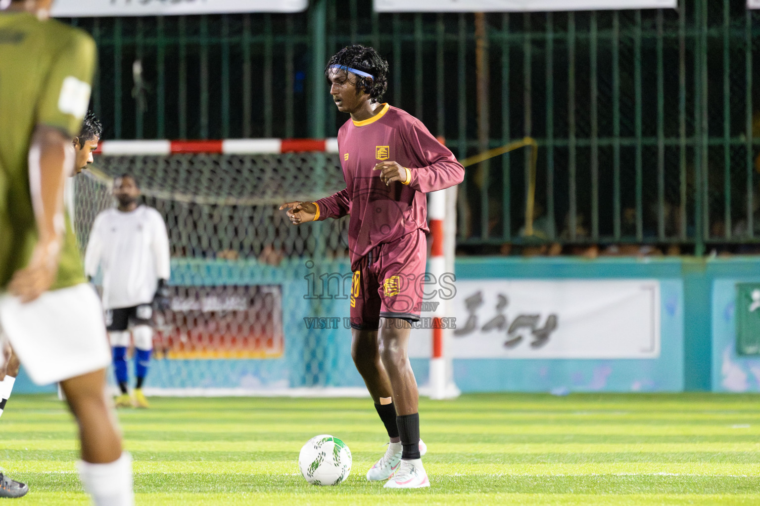 Comienzo fc vs The dee ess kay in Day 1 of Laamehi Dhiggaru Ekuveri Futsal Challenge 2025 was held on Thursday, 24th July 2025, at Dhiggaru Futsal Ground, Dhiggaru, Maldives Photos: Areef Adam / images.mv