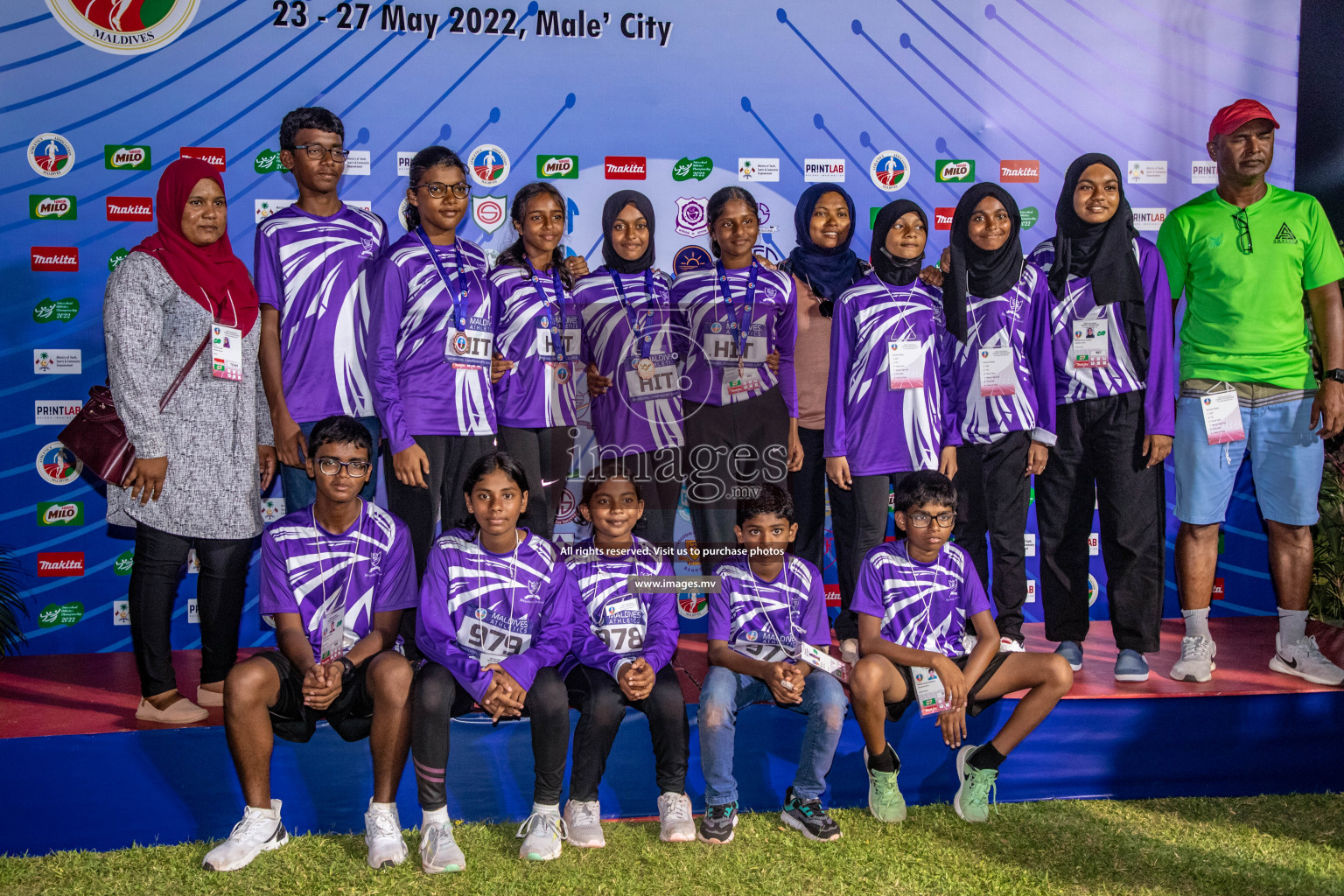 Day 5 of Inter-School Athletics Championship held in Male', Maldives on 27th May 2022. Photos by: Nausham Waheed / images.mv