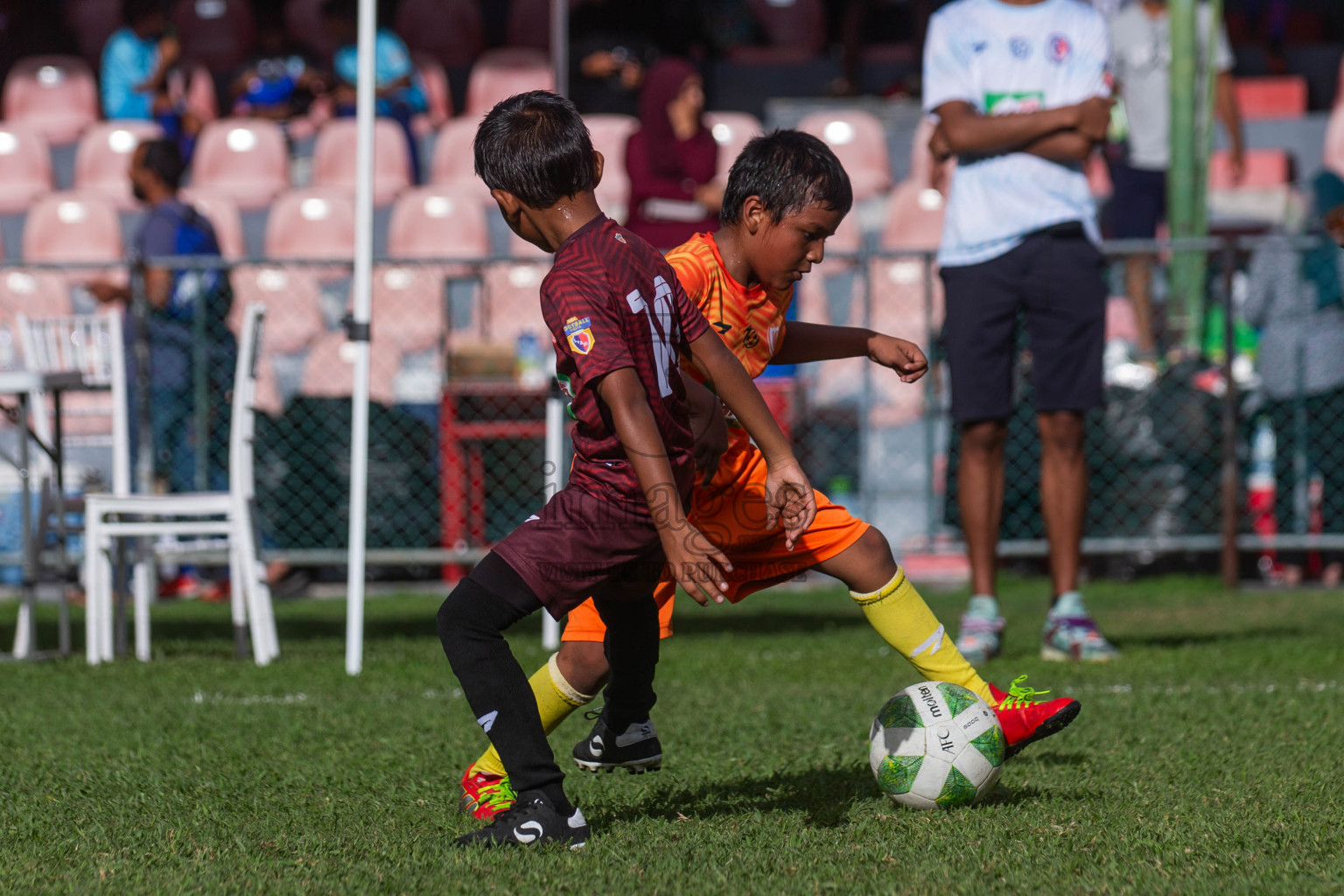 Day 2 of MILO Kids Football Fiesta was held at National Stadium in Male', Maldives on Saturday, 24th February 2024.