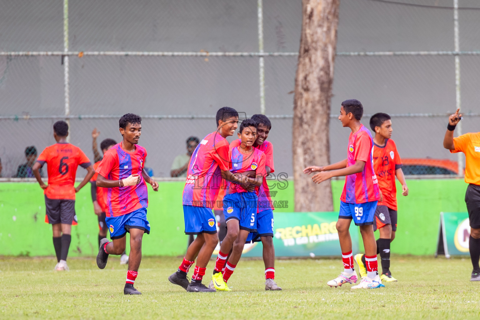 Day 1 of MILO Academy Championship 2025 (U14) was held on Thursday, 30th October 2025 at Henveiru Football Grounds, Male', Maldives . 
Photos: Ismail Thoriq / images.mv