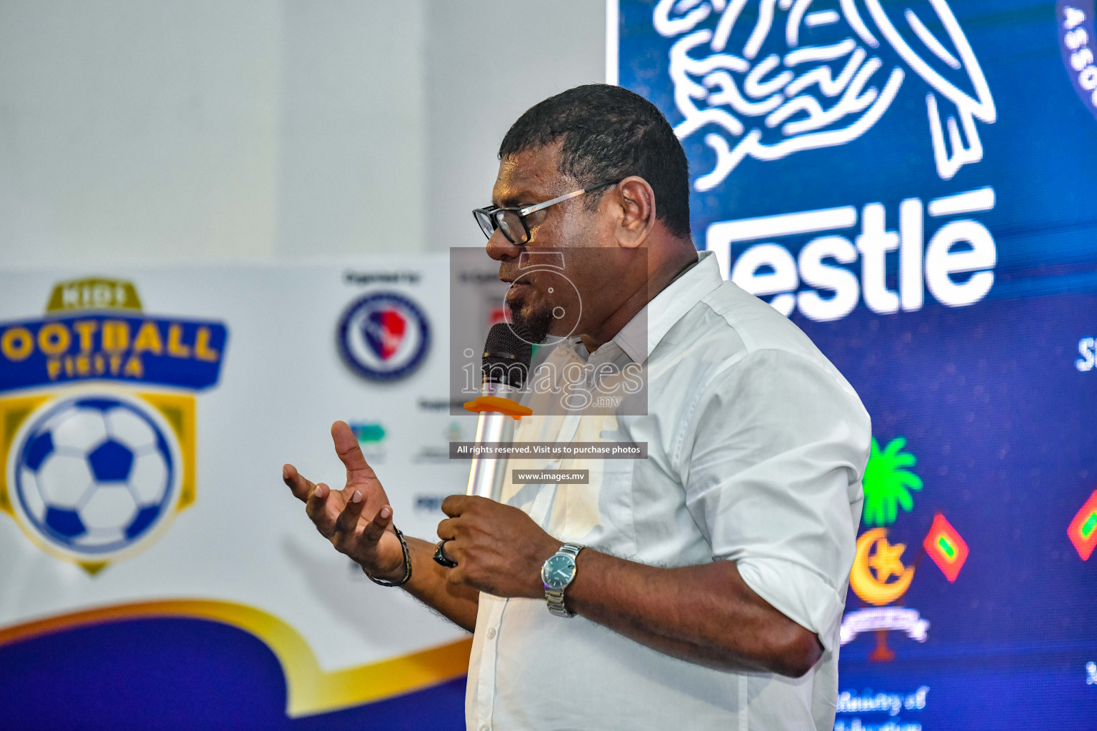 Milo Kids Football Fiesta 2022 Meeting was held in dharubaaruge', Maldives on Sunday, 16th October 2022. Photos: Nausham Waheed/ images.mv