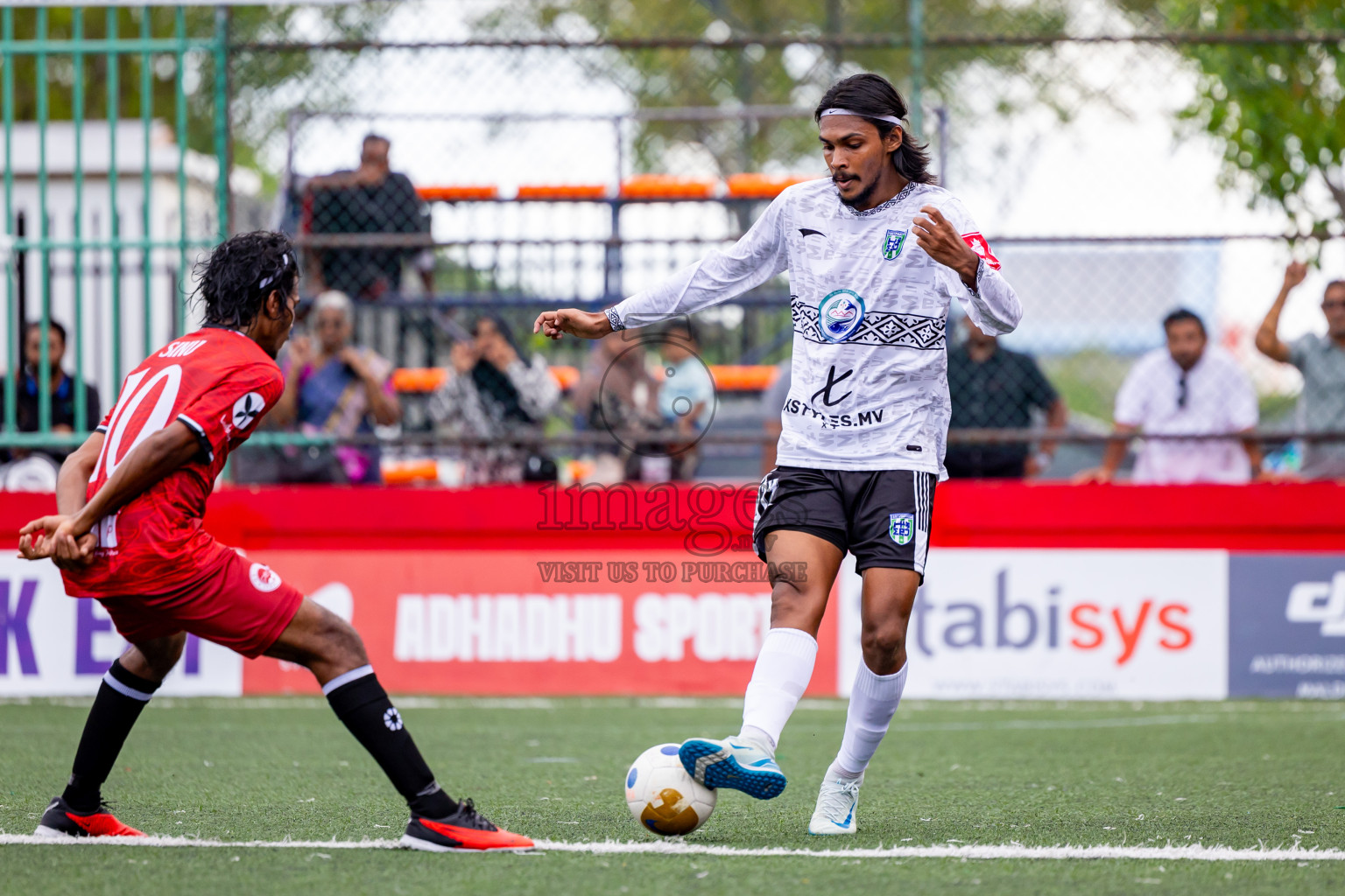 GDh Madaveli vs GDh Faresmaathodaa in Day 12 of Golden Futsal Challenge 2025 was held on Thursday, 16th January 2025, in Hulhumale', Maldives Photos: Nausham Waheed  / images.mv