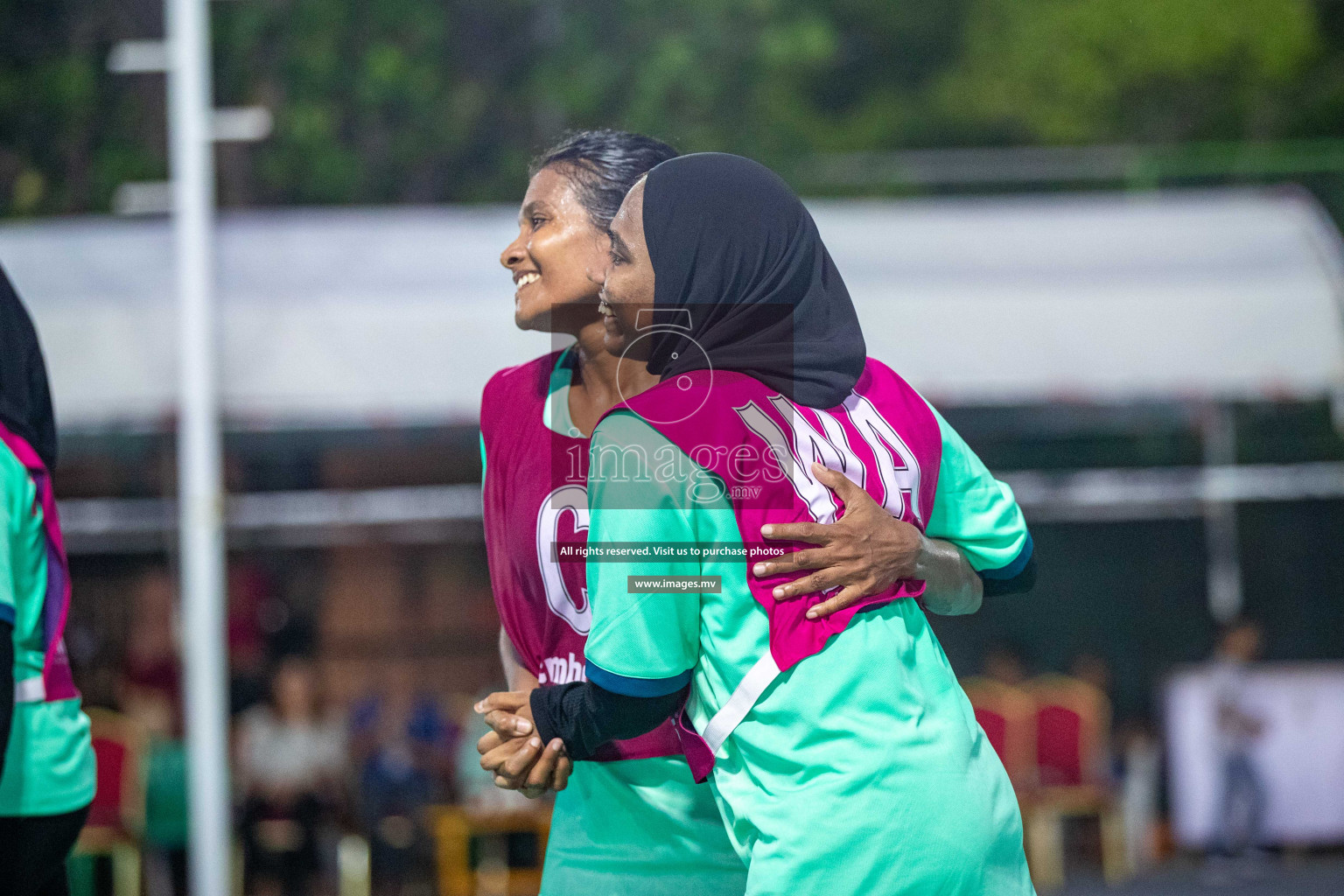 Day 6 of 20th Milo National Netball Tournament 2023, held in Synthetic Netball Court, Male', Maldives on 4th June 2023 Photos: Nausham Waheed/ Images.mv