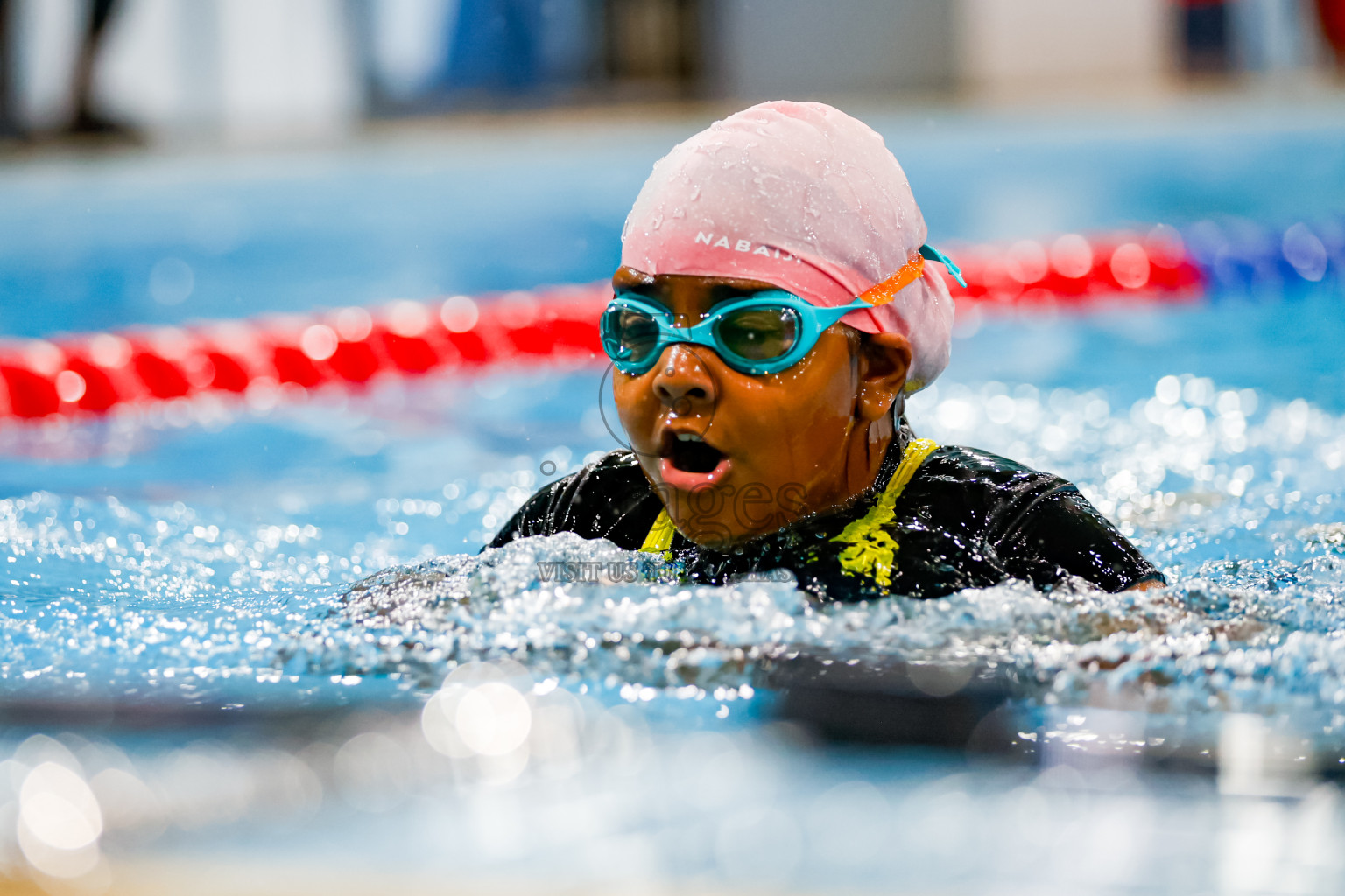 Day 4 of BML 6th National Kids Swimming Kids Festival 2025 held in Hulhumale', Maldives on Thursday, 6th November 2024. 
Photos: Hassan Simah / images.mv