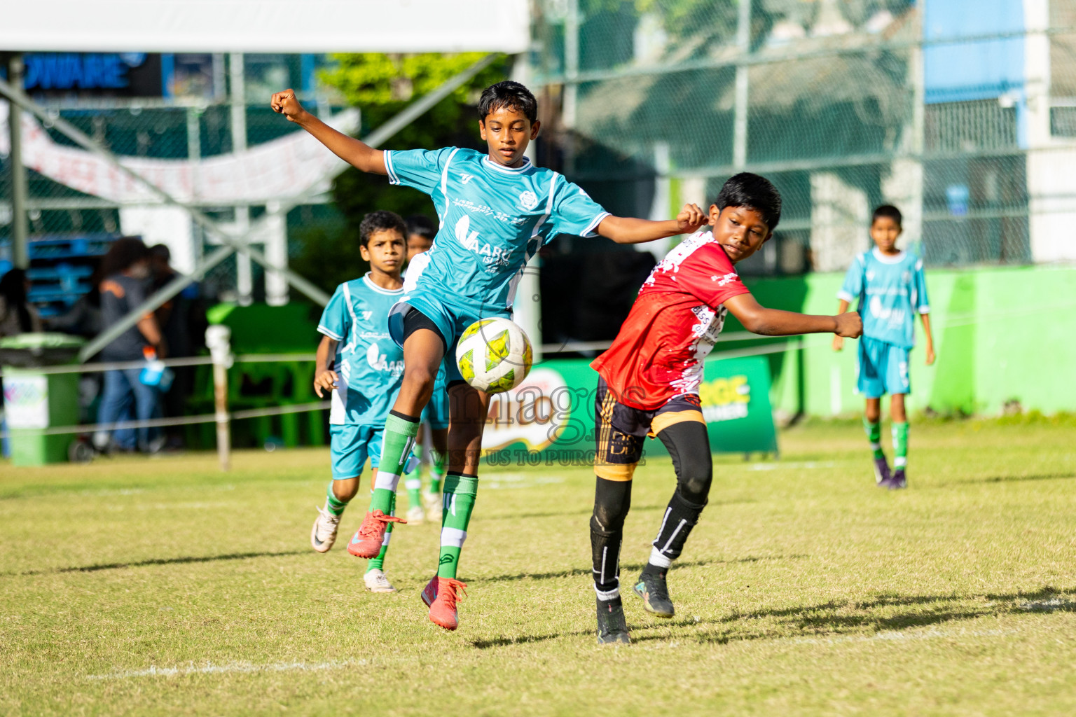 Day 3 of MILO Academy Championship 2025 (U-12) was held at Henveiru Stadium in Male', Maldives on Saturday, 3rd May 2025. 
Photos: Hassan Simah  / images.mv