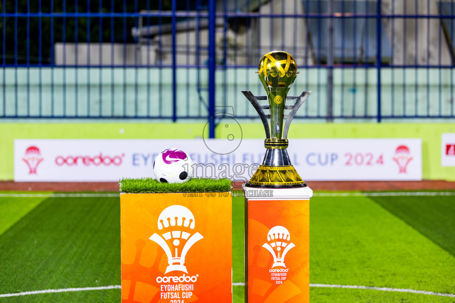 Nala Brothers vs Keawan FC in Day 1 of Eydhafushi Futsal Cup 2024 was held on Monday , 8th April 2024, in B Eydhafushi, Maldives Photos: Nausham Waheed / images.mv