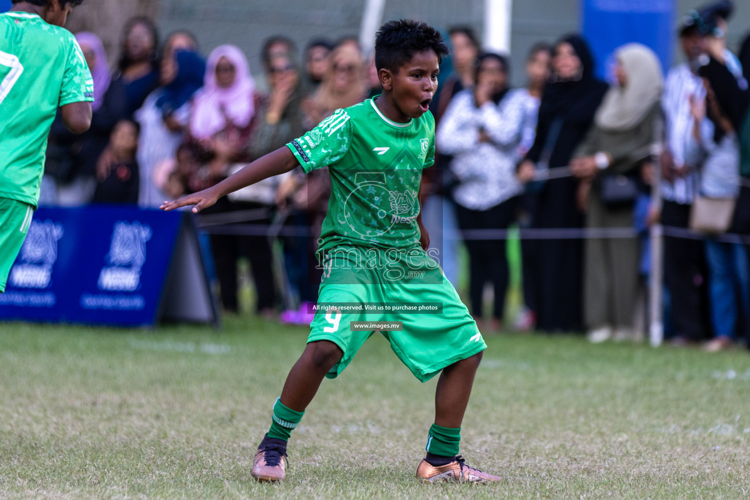 Day 3 of Nestle Kids Football Fiesta, held in Henveyru Football Stadium, Male', Maldives on Friday, 13th October 2023 Photos: Hassan Simah, Ismail Thoriq, Mohamed Mahfooz Moosa, Nausham Waheed / images.mv