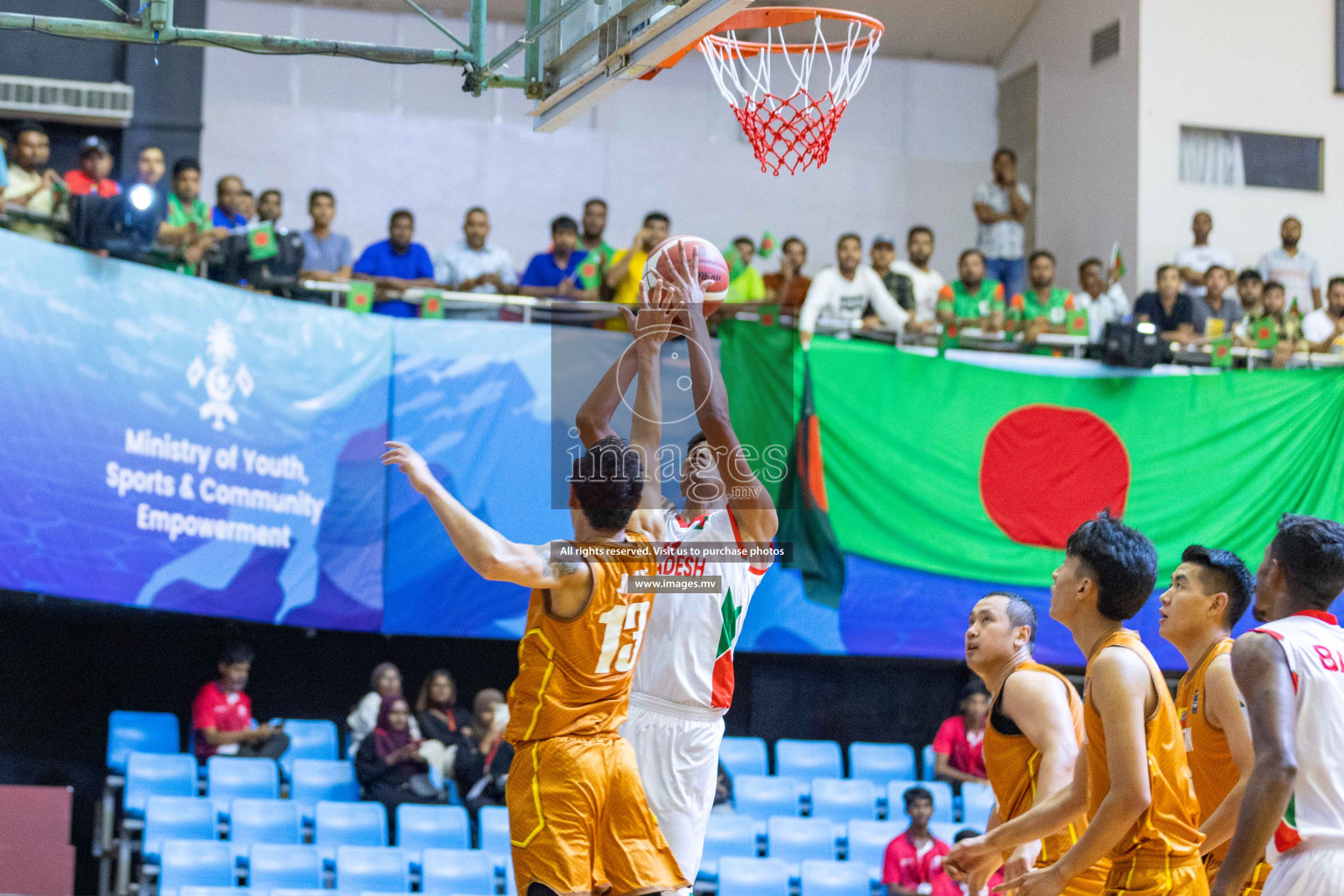 Bangladesh vs Bhutan in the final of Five Nation Championship 2023 was held in Social Center, Male', Maldives on Thursday, 22nd June 2023. Photos: Ismail Thoriq / images.mv