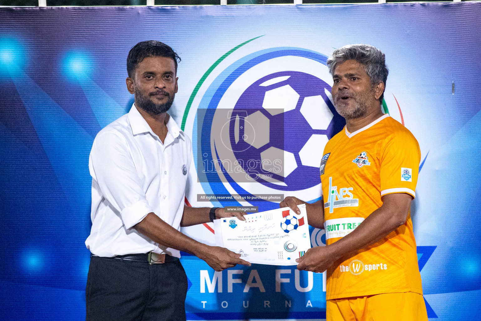 Final of MFA Futsal Tournament 2023 on 10th April 2023 held in Hulhumale'. Photos: Nausham waheed /images.mv