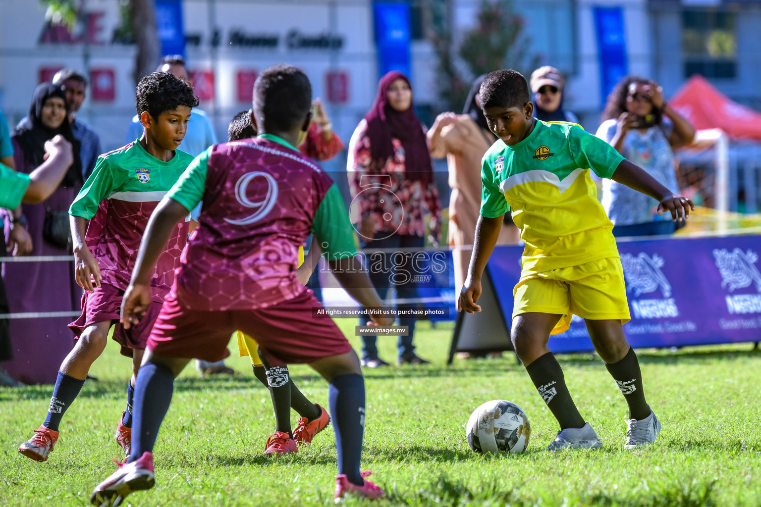 Day 2 of Milo Kids Football Fiesta 2022 was held in Male', Maldives on 20th October 2022. Photos: Nausham Waheed/ images.mv