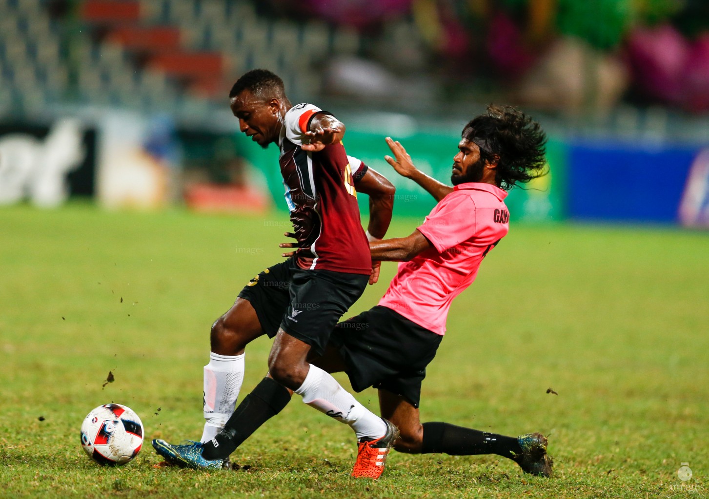 United Victory played against BG Sports in Ooredoo Dhivehi Premiere League second round in Male', Maldives,  Tuesday, August. 08 , 2016. (Images.mv Photo/ Hussain Sinan).