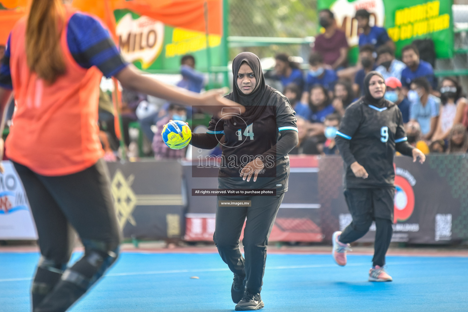 Day 4 of Milo 6th Inter Office Handball Tournament 2022 - Photos by  Nausham Waheed