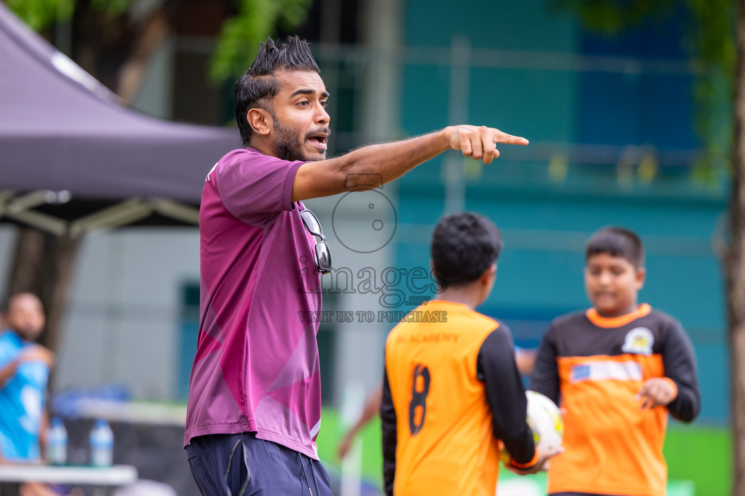 Day 2 of MILO Academy Championship 2024 - U12 was held at Henveiru Grounds in Male', Maldives on Friday, 5th July 2024.
Photos: Ismail Thoriq / images.mv