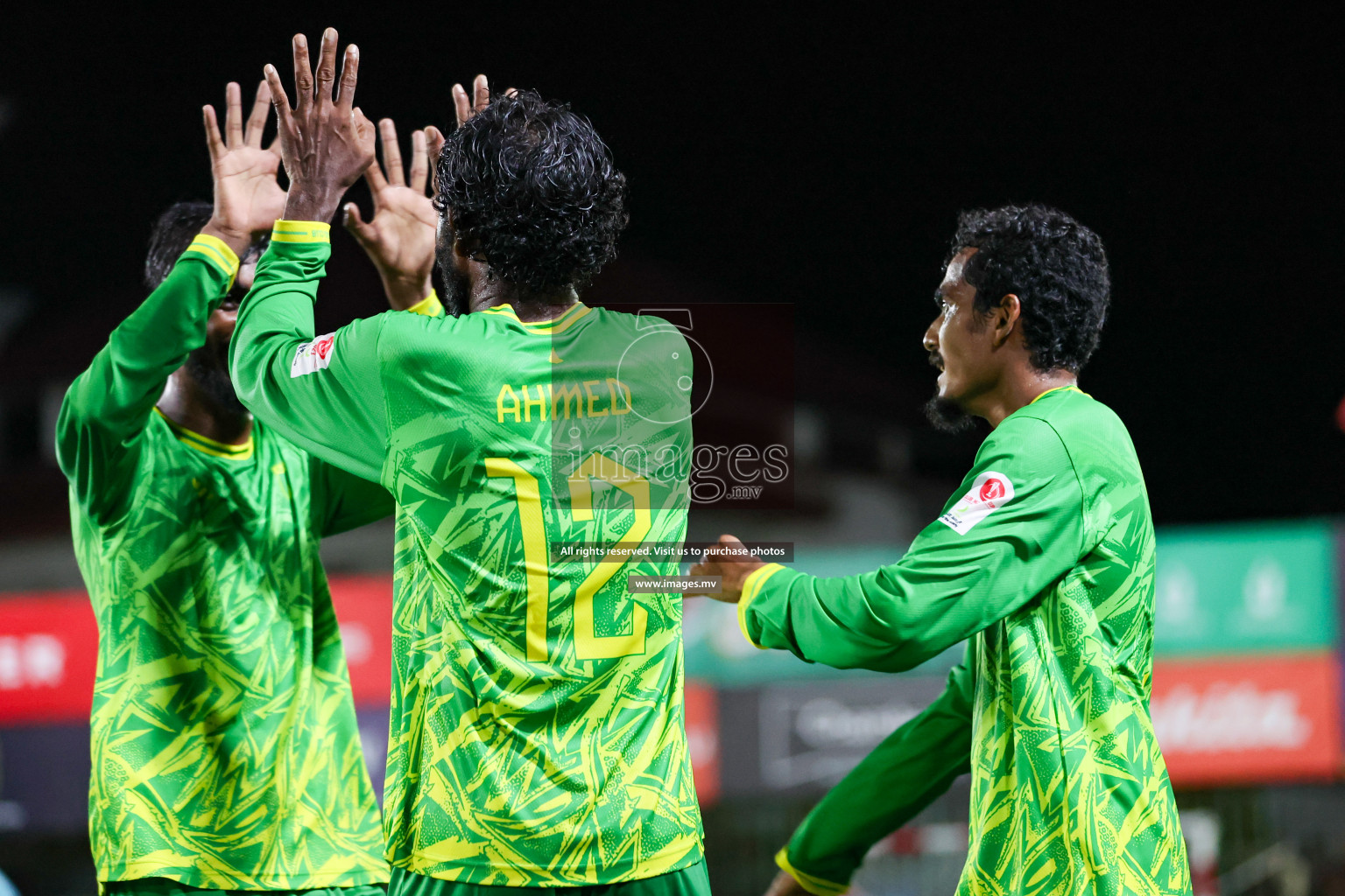 Club TTS vs Gas Club in Club Maldives Cup 2023 held in Hulhumale, Maldives, on Sunday, 16th July 2023 Photos: Nausham Waheed / images.mv