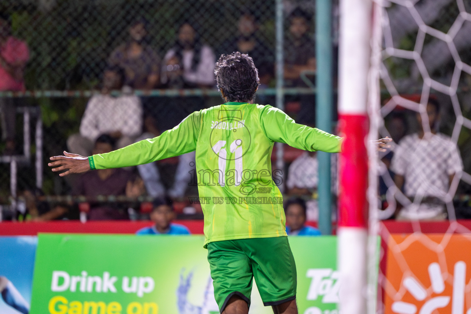 Team DJA VS Trade Club in Club Maldives Classic 2024 held in Rehendi Futsal Ground, Hulhumale', Maldives on Saturday, 14th September 2024. 
Photos: Hassan Simah / images.mv