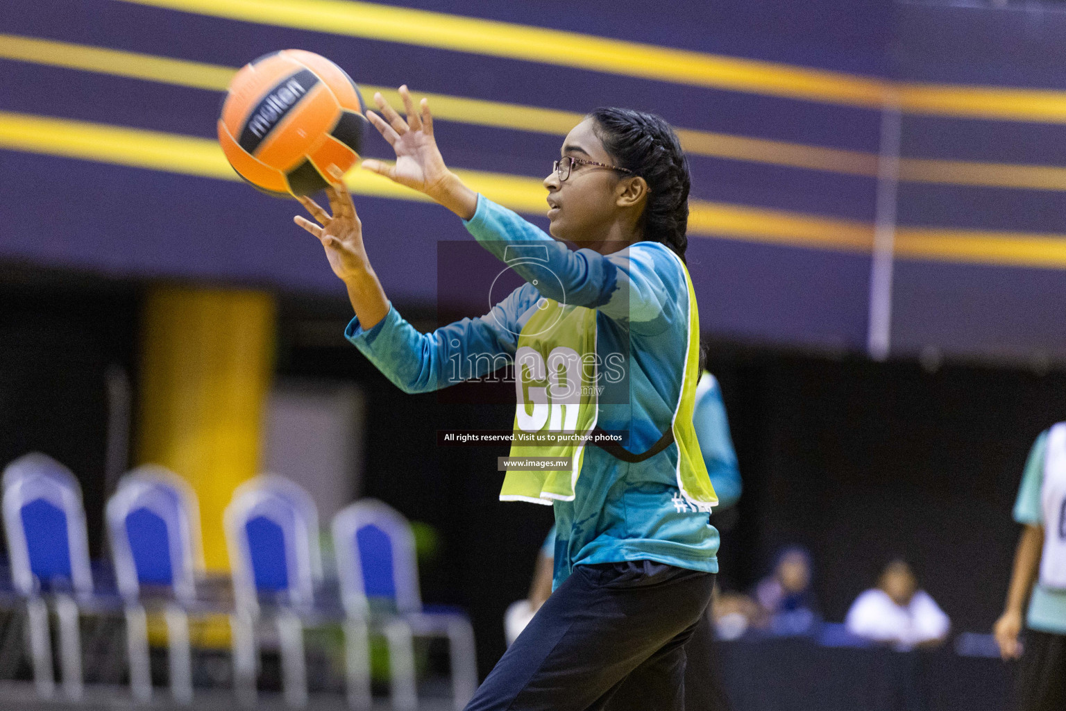 Day5 of 24th Interschool Netball Tournament 2023 was held in Social Center, Male', Maldives on 31st October 2023. Photos: Nausham Waheed / images.mv