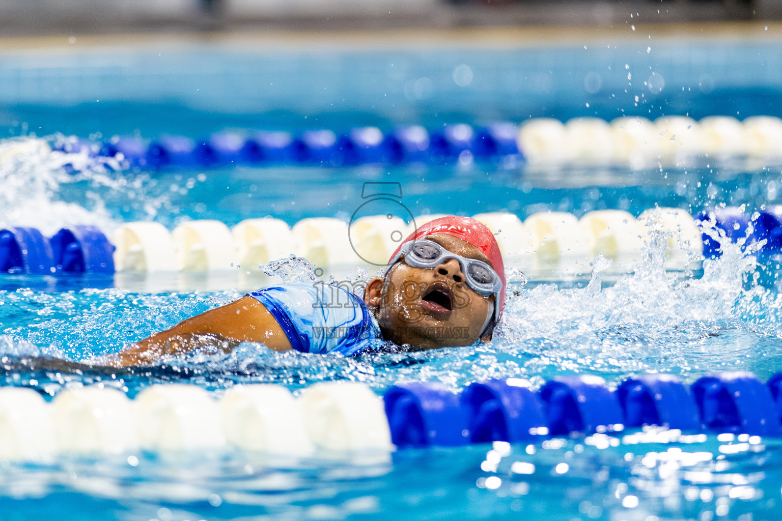 Day 2 of BML 6th National Kids Swimming Kids Festival 2025 held in Hulhumale', Maldives on Tuesday, 4th November 2024. Photos: Hassan Simah / images.mv