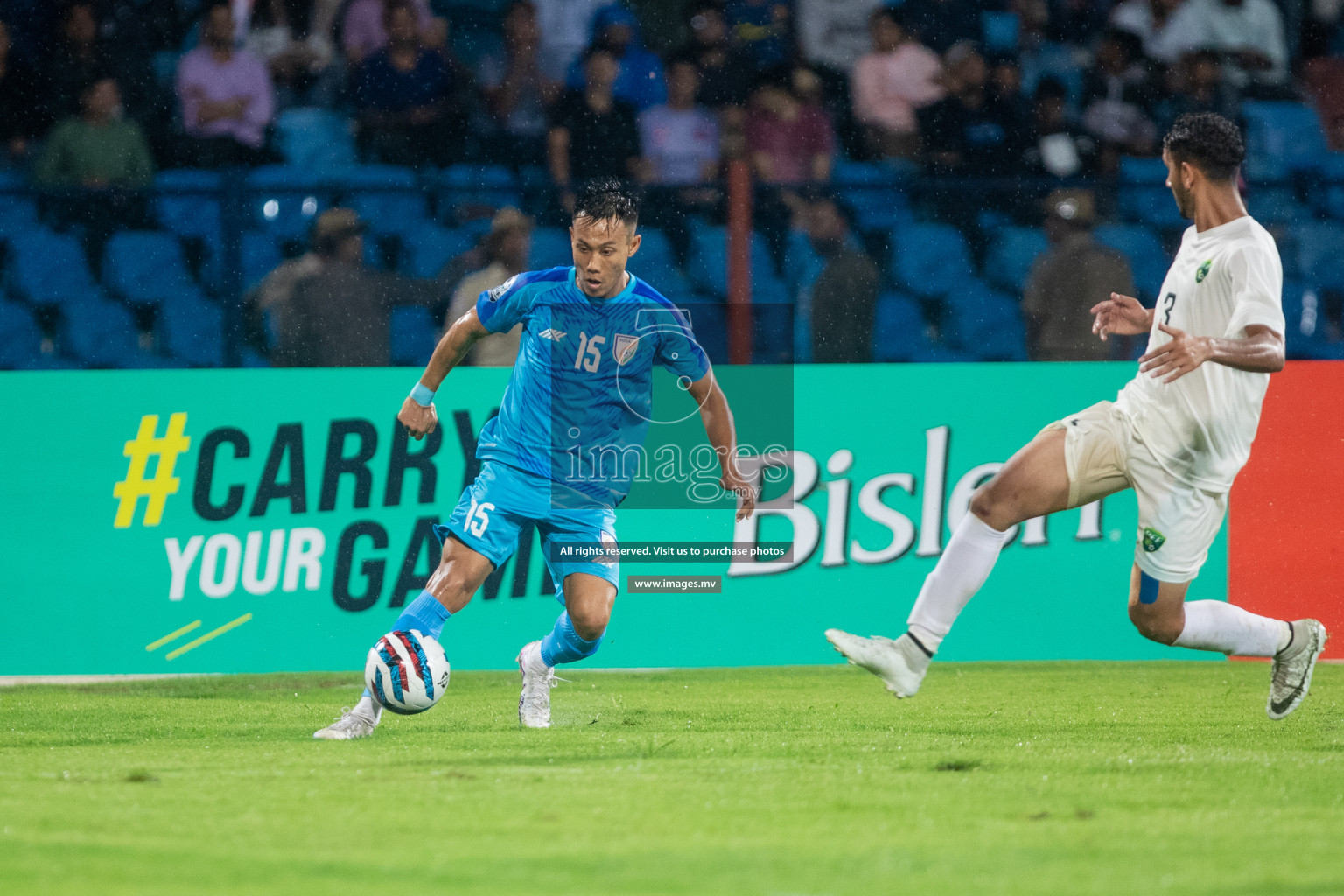 India vs Pakistan in the opening match of SAFF Championship 2023 held in Sree Kanteerava Stadium, Bengaluru, India, on Wednesday, 21st June 2023. Photos: Nausham Waheed / images.mv