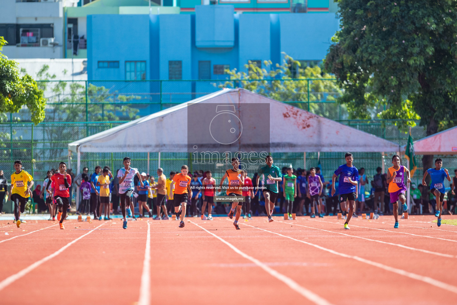 Day 1 of Inter-School Athletics Championship held in Male', Maldives on 22nd May 2022. Photos by: Maanish / images.mv