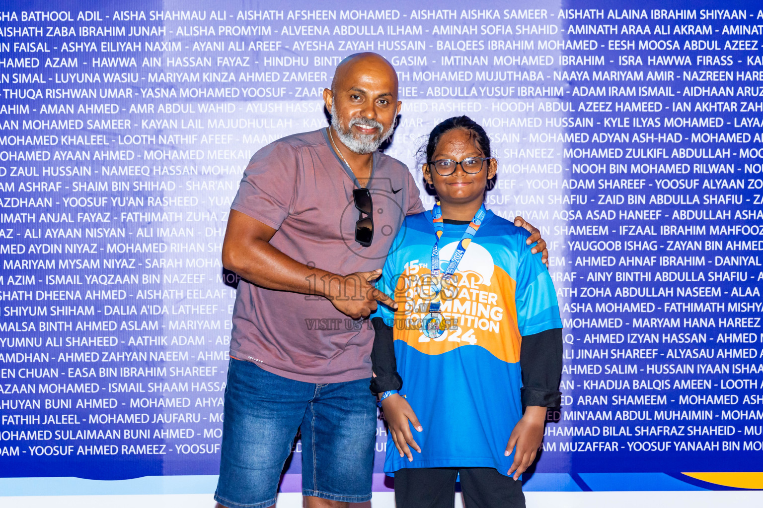 15th National Open Water Swimming Competition 2024 held in Kudagiri Picnic Island, Maldives on Saturday, 28th September 2024. Photos: Nausham Waheed / images.mv