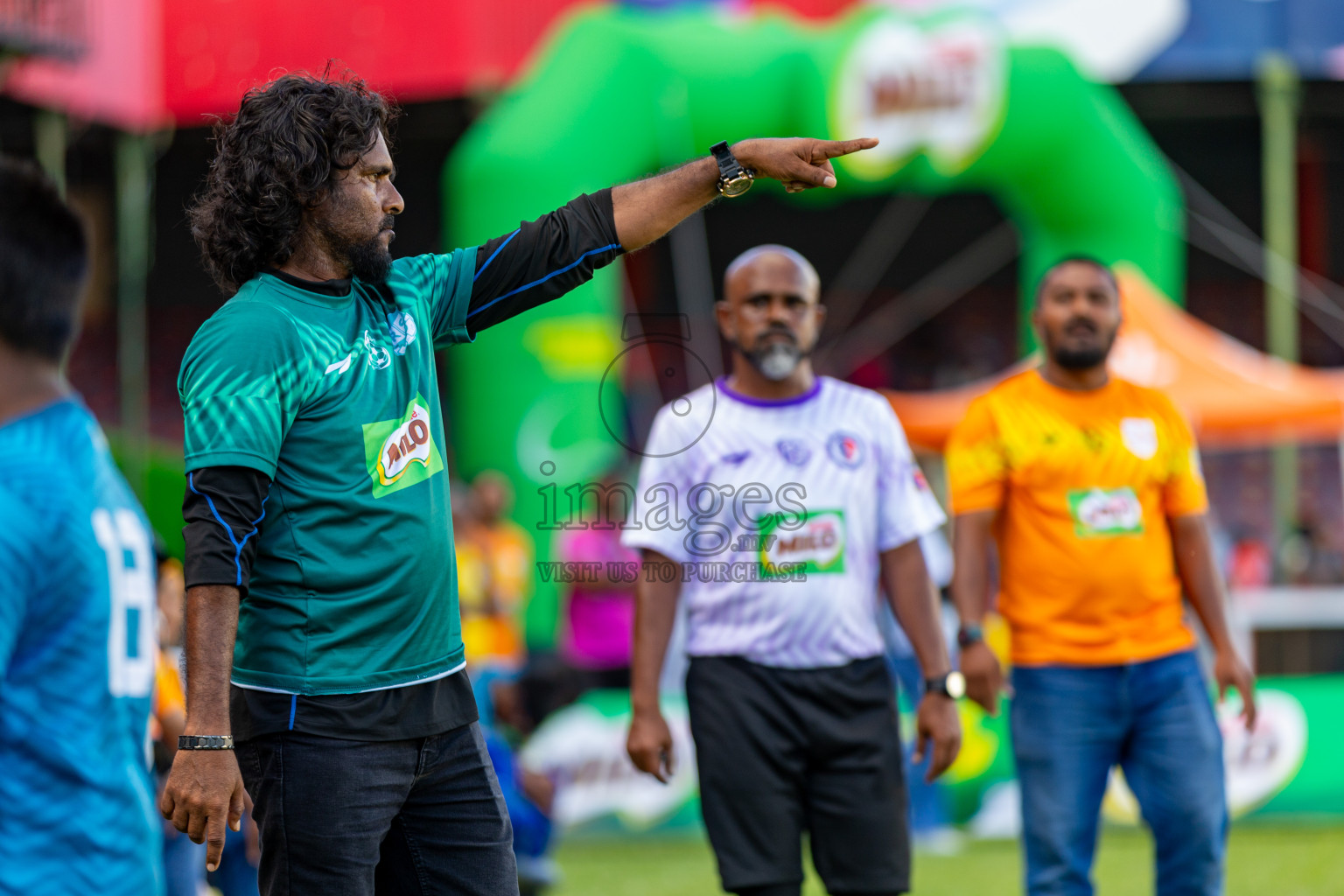 Day 2 of MILO Kids Football Fiesta was held at National Stadium in Male', Maldives on Saturday, 24th February 2024.