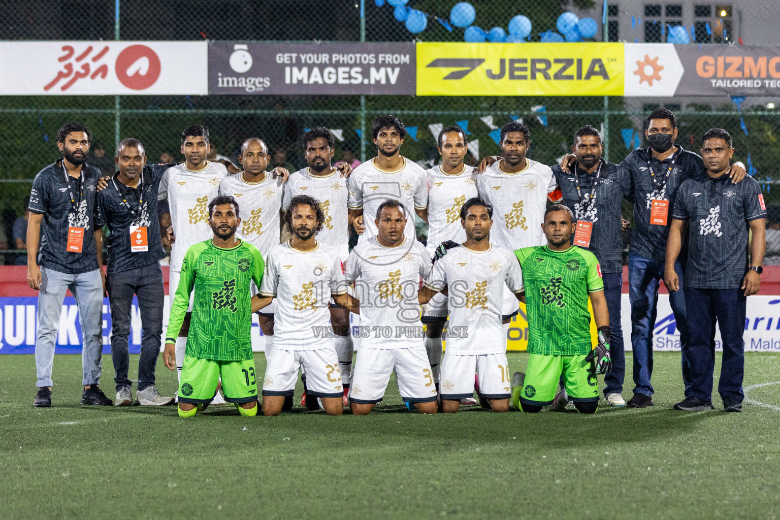 M Naalaafushi vs M Dhiggaru in Day 19 of Golden Futsal Challenge 2024 was held on Friday, 2nd February 2024 in Hulhumale', Maldives Photos: Nausham Waheed / images.mv