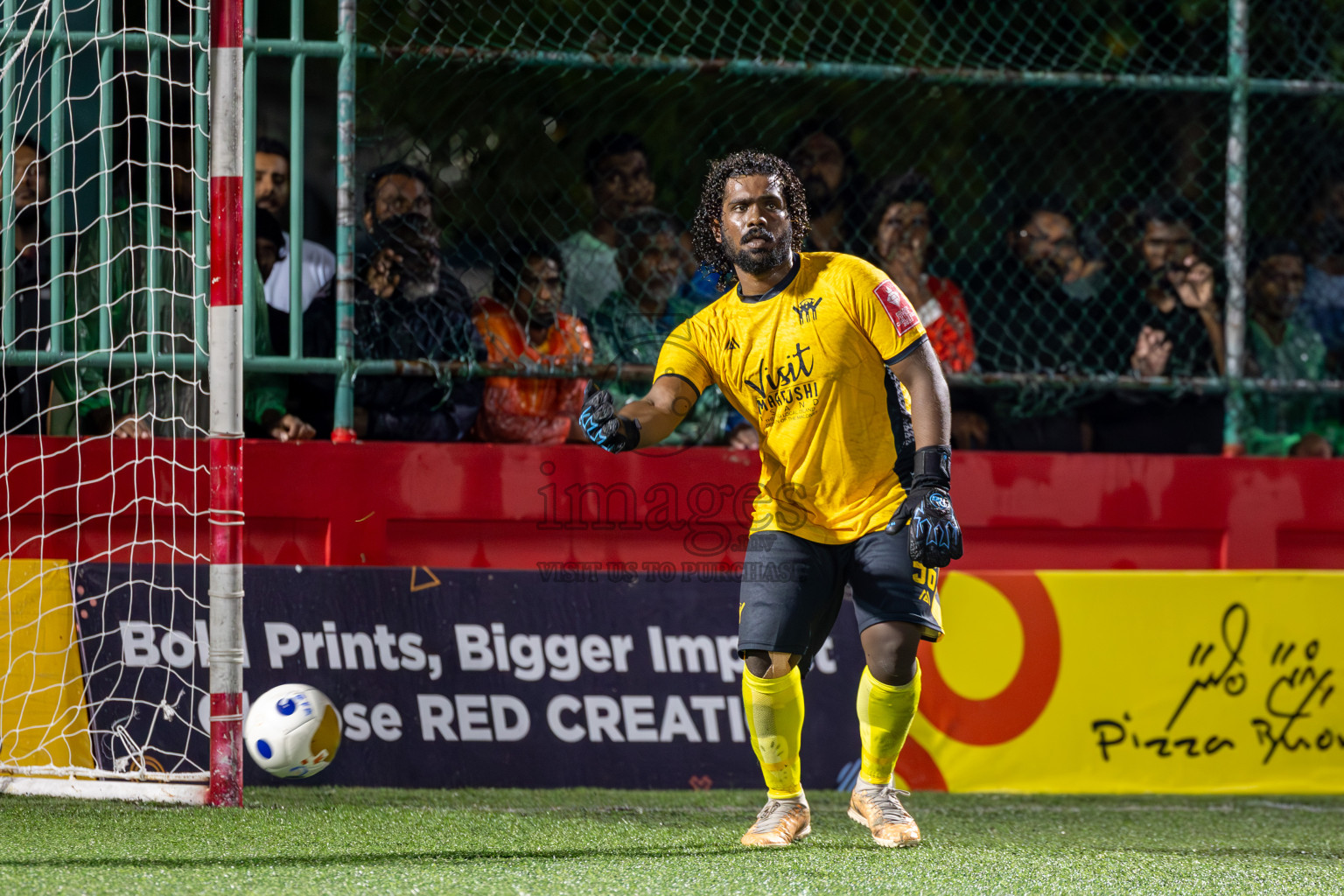 K Gaafaru vs K Maafushi in Day 10 of Golden Futsal Challenge 2025 was held on Tuesday, 14th January 2025, in Hulhumale', Maldives Photos: Ismail Thoriq / images.mv