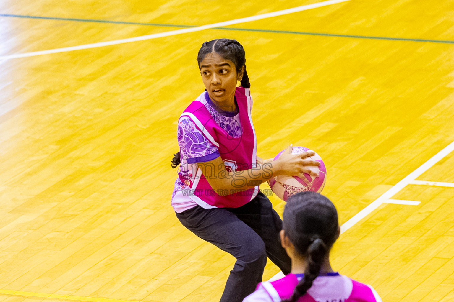 MV Netters vs N Sports A in Day 3 of 24th Milo Netball Association Championship held in Social Center at Male', Maldives on Wednesday, 3rd September 2025. Photos: Mohamed MahfoozMoosa / images.mv