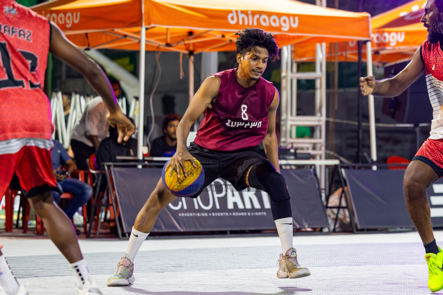 Day 7 of MILO Ramadan 3x3 Challenge 2024 was held in Ekuveni Outdoor Basketball Court at Male', Maldives on Monday, 18th March 2024.
Photos: Mohamed Mahfooz Moosa / images.mv