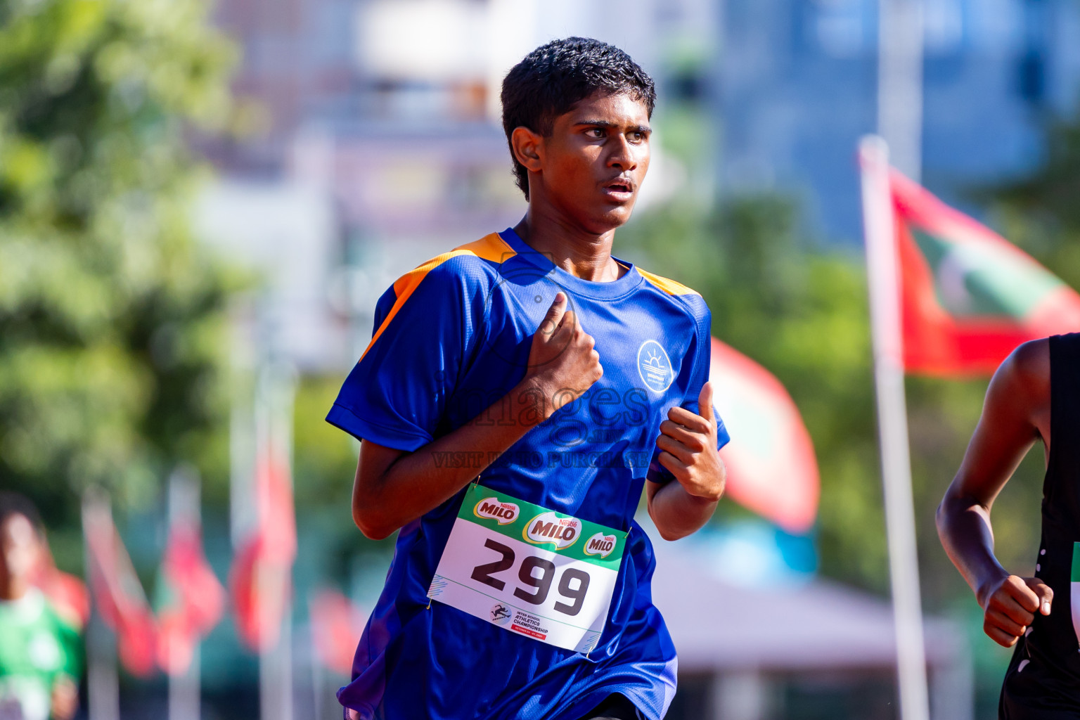 Day 2 of Inter-school Athletics Championship 2025 held in Ekuveni Synthetic Track, Male', Maldives on Tuesday, 07th October 2025. Photos by: Nausham Waheed / Images.mv