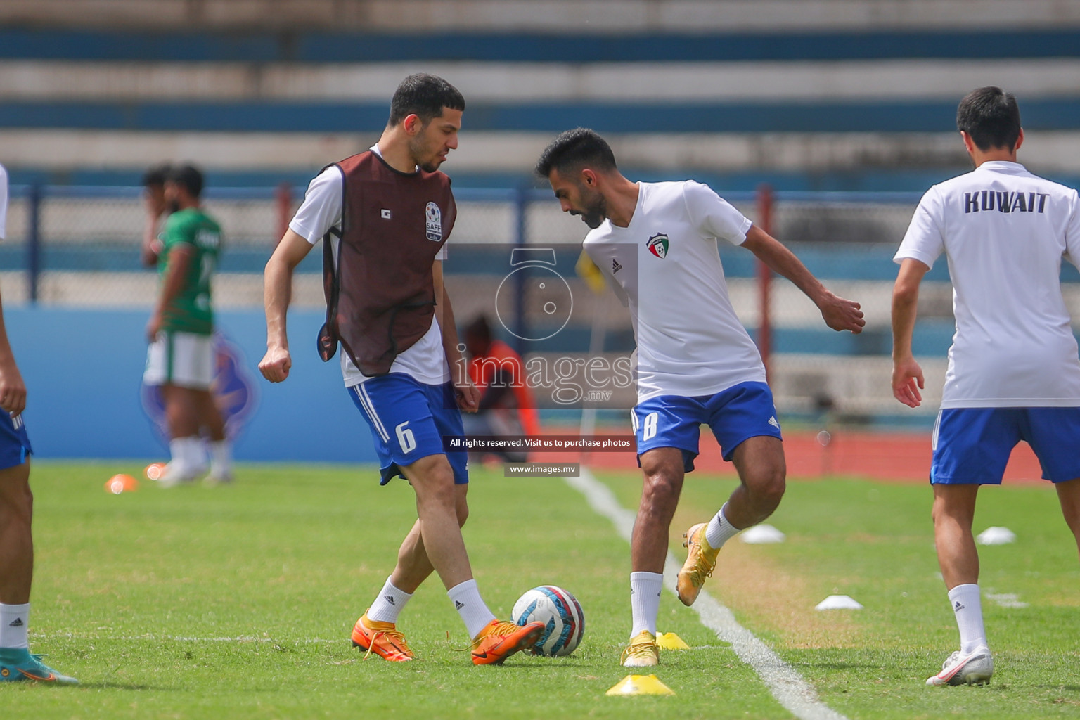 Kuwait vs Bangladesh in the Semi-final of SAFF Championship 2023 held in Sree Kanteerava Stadium, Bengaluru, India, on Saturday, 1st July 2023. Photos: Nausham Waheed, Hassan Simah / images.mv