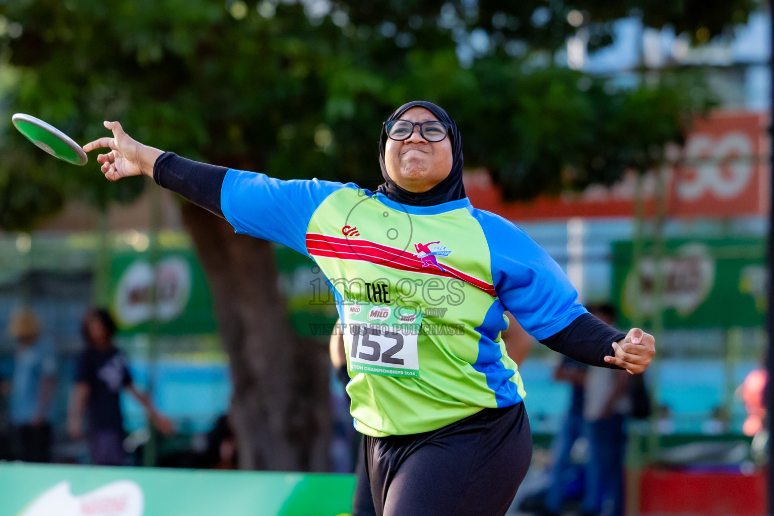 Day 1 of 12th Milo Association Championships was held in Ekuveni Track at Male', Maldives on Thursday, 24th April 2025. Photos: Nausham Waheed / images.mv