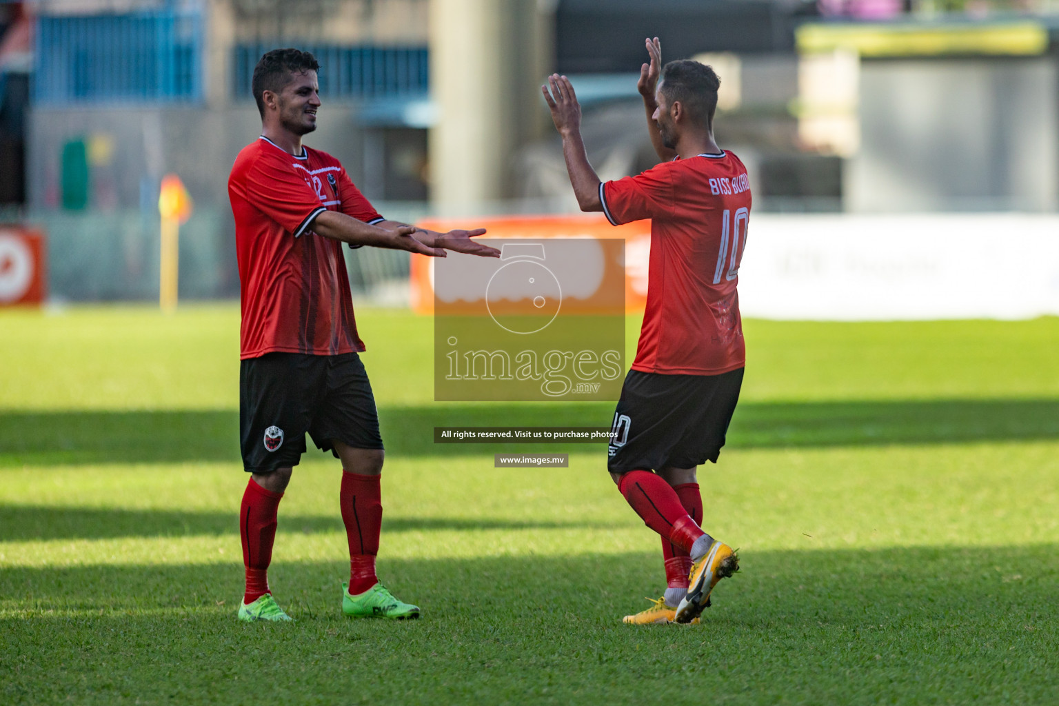 Biss Buru Sports vs JJ Sports Club  in 2nd Division 2022 on 14th July 2022, held in National Football Stadium, Male', Maldives Photos: Hassan Simah / Images.mv