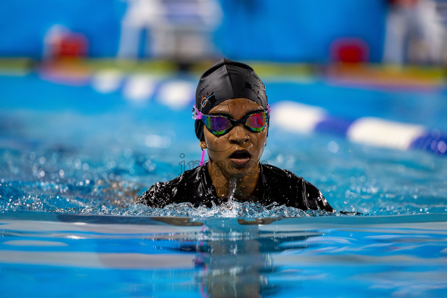 20th Inter-school Swimming Competition 2024 held in Hulhumale', Maldives on Monday, 14th October 2024. 
Photos: Hassan Simah / images.mv