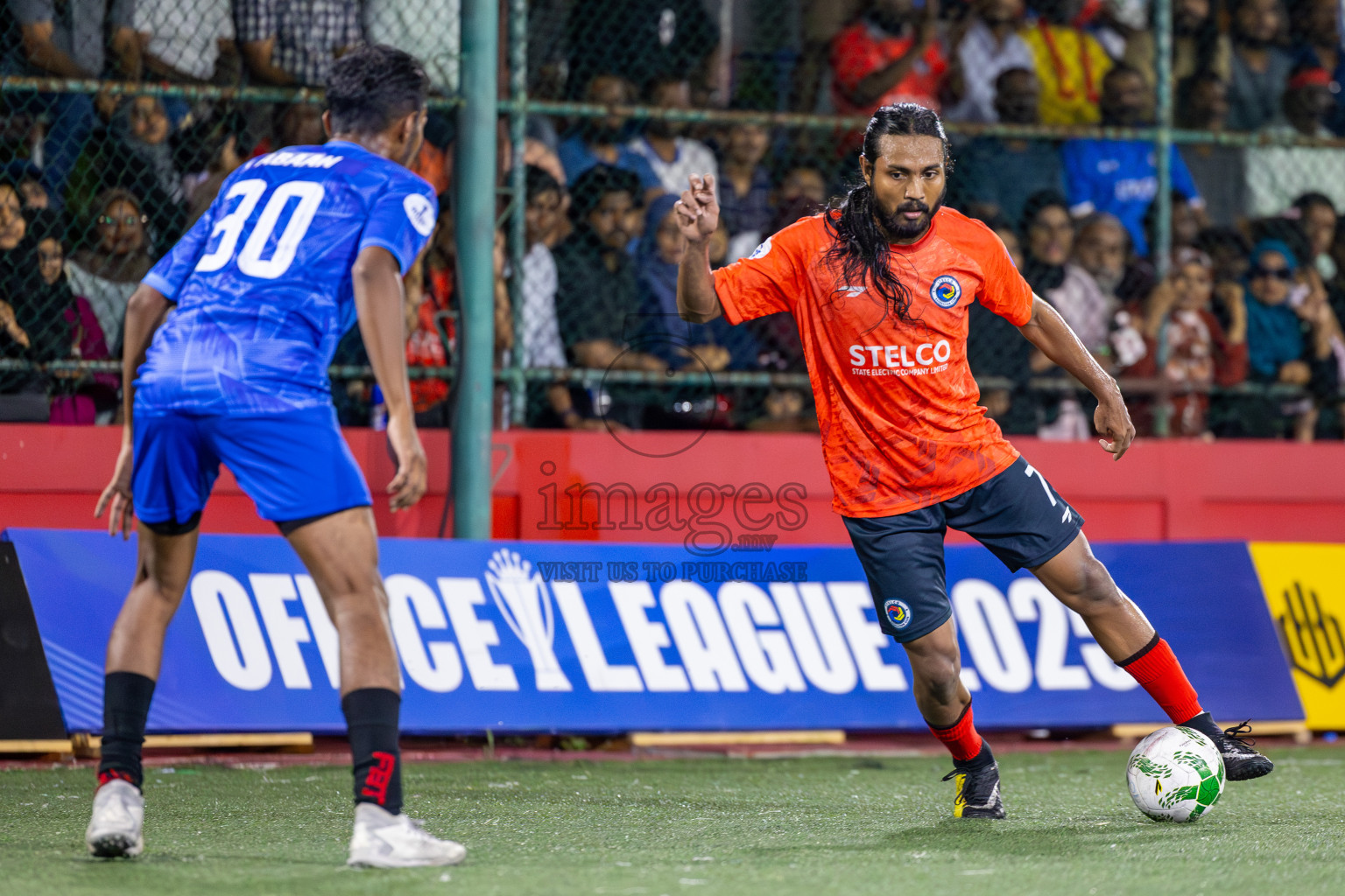 Police Club vs STELCO RC in the Final of Office League 2025 was held on Friday, 9th May 2025 in Hulhumale', Maldives. Photos: Ismail Thoriq / images.mv