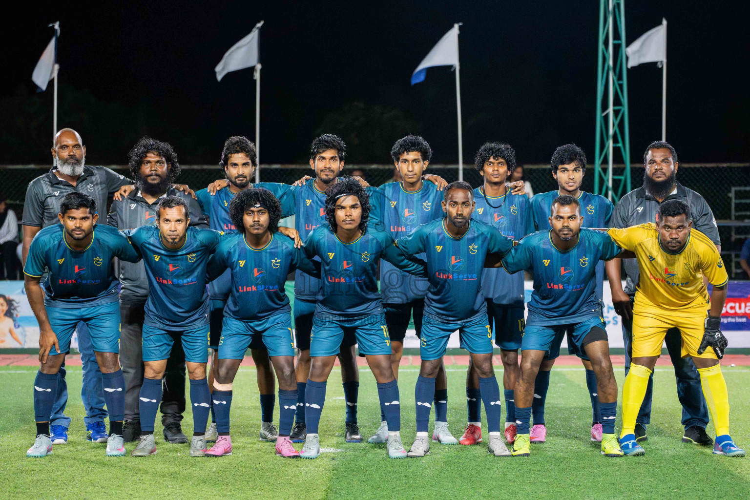 G Star SC VS BGSC in Day 1 - Fonadhoo Youth Futsal Challenge 2025 was held in Fonadhoo Futsal Stadium, L. Fonadhoo, Maldives on Sunday, 26th October 2025 Photos: Arif Rasheed / images.mv