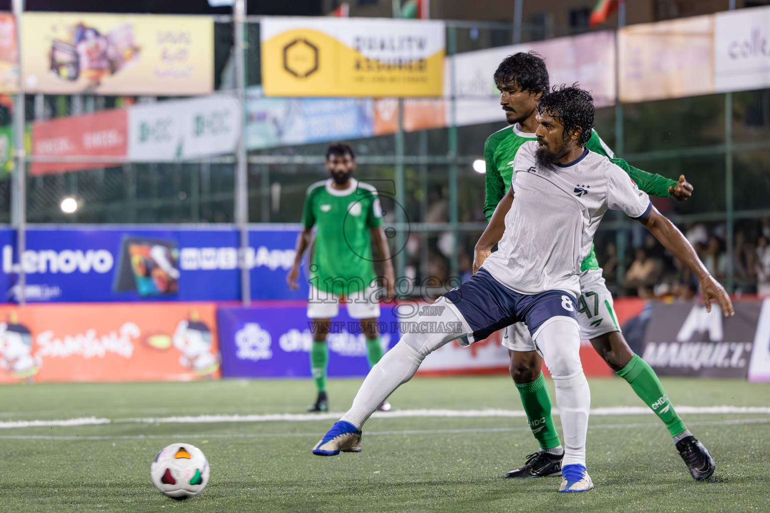 HDC vs MACL in Round of 16 of Club Maldives Cup 2024 held in Rehendi Futsal Ground, Hulhumale', Maldives on Monday, 7th October 2024. Photos: Ismail Thoriq / images.mv