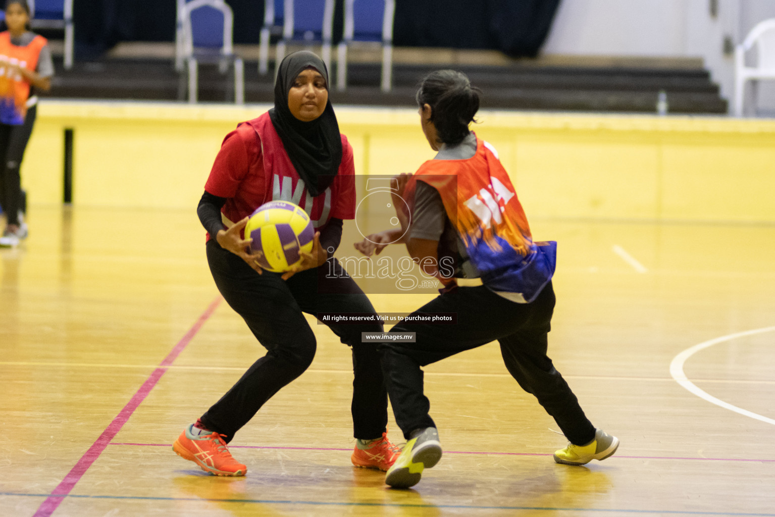 Milo National Netball Tournament 1st December 2021 at Social Center Indoor Court, Male, Maldives. Photos: Maanish/ Images Mv