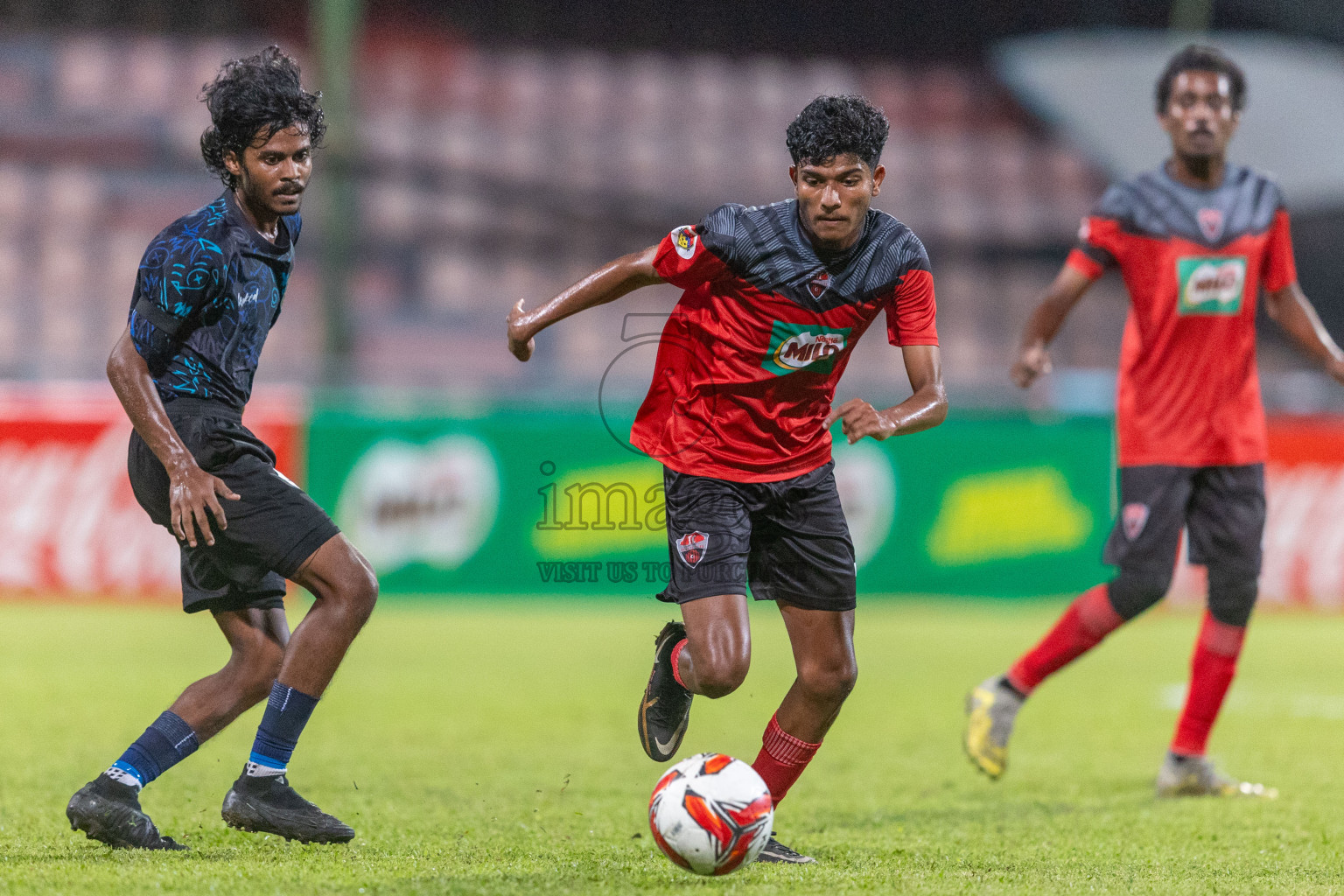 Super United Sports vs TC Sports Club in the Final of Under 19 Youth Championship 2024 was held at National Stadium in Male', Maldives on Monday, 1st July 2024. Photos: Ismail Thoriq  / images.mv