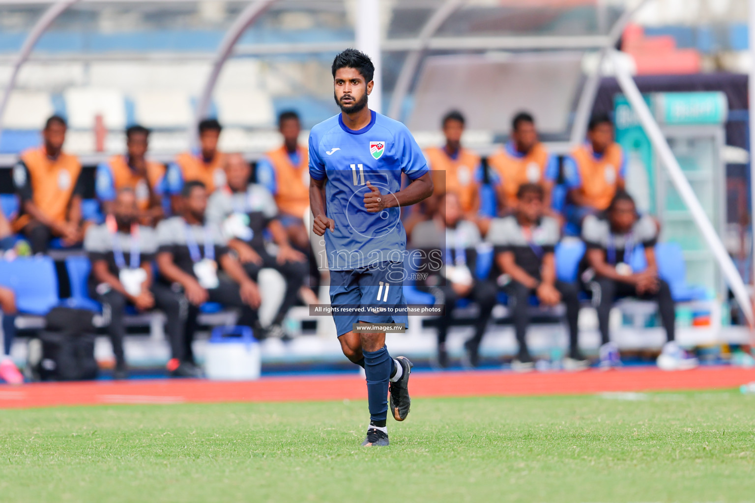 Lebanon vs Maldives in SAFF Championship 2023 held in Sree Kanteerava Stadium, Bengaluru, India, on Tuesday, 28th June 2023. Photos: Nausham Waheed, Hassan Simah / images.mv