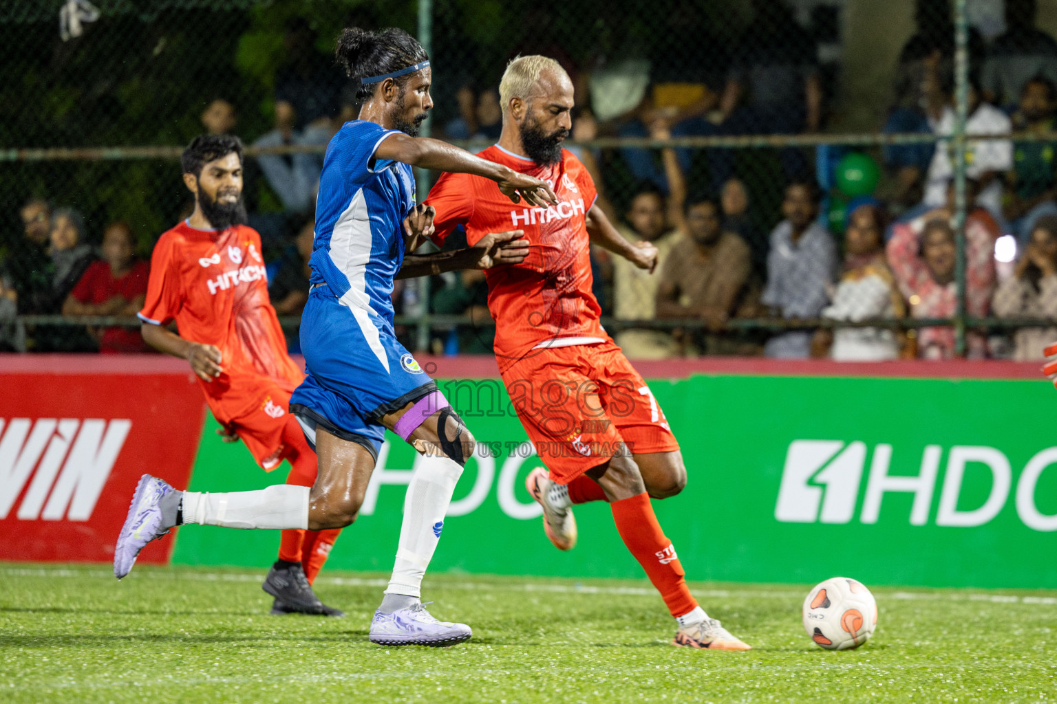 STO RC vs Club Fen in Day 7 of Club Maldives Cup 2025 was held in Rehendhi Futsal Ground, Hulhumale', Maldives on Tuesday, 7 October 2025. 
Photos: Hassan Simah / images.mv