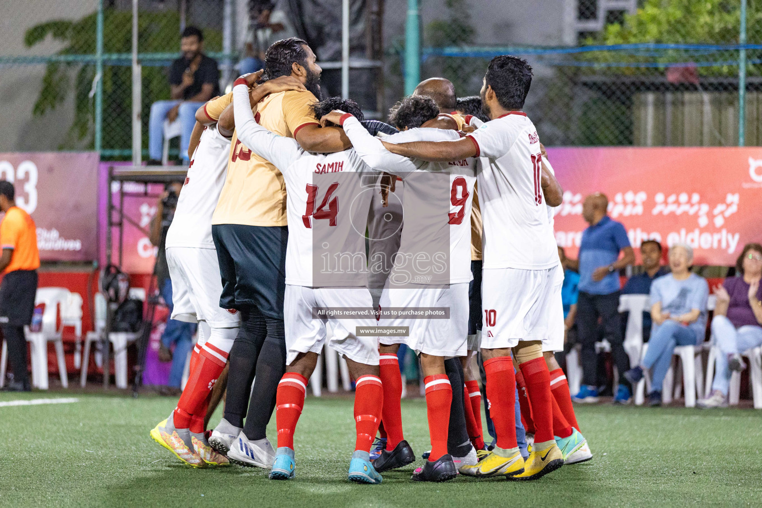 Khaarijee vs Club 220 in Semi Final of Club Maldives Cup 2023 Classic held in Hulhumale, Maldives, on Tuesday, 15th August 2023 Photos: Nausham Waheed, Ismail Thoriq / images.mv